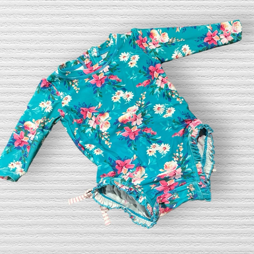 Rufflebutts One Piece Rash Guard